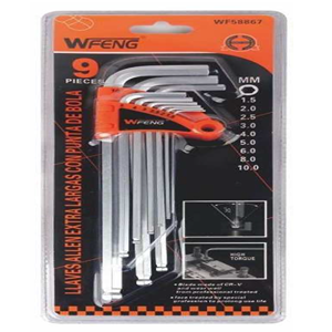 9 PC BALL POINT ALLEN KEY